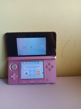 Nintendo 3DS Coral Pink con scatola e manuali
