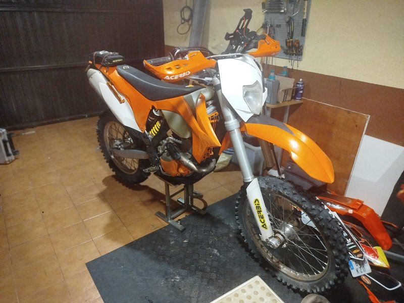 KTM EXCF350 Enduro 2012