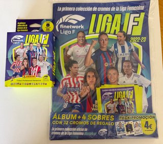 5 Blisters Liga F 2022-23 + Starter Pack Cromos