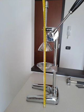 Spremiagrumi Vintage Metallo Acciaio