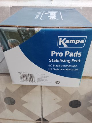 Kampa Pro Pads Estabilizadores Caravana Set 4