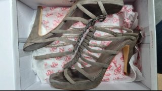 Sandalias de tacón Dansi