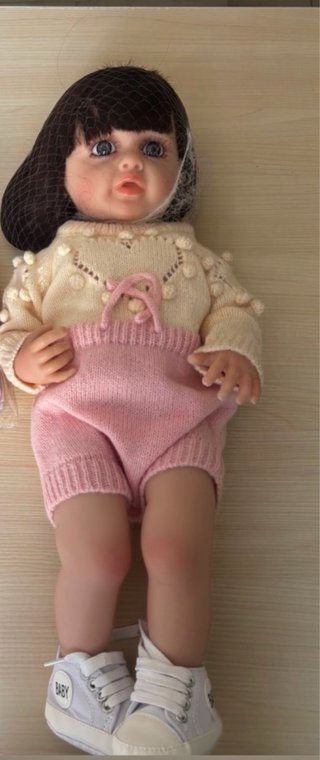 Bambola reborn 55 cm