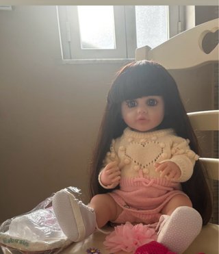 Bambola reborn 55 cm