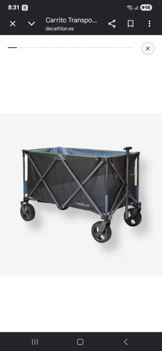 Carrito Transporte/Maleta Ruedas Pesca PF xl