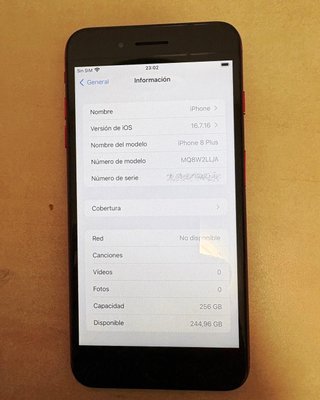 iPhone 8 Plus RED 256GB