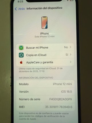 iPhone 12 mini 256GB Bianco + Accessori