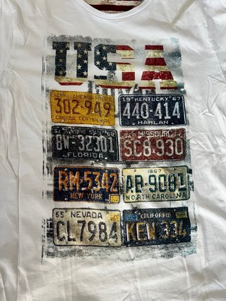 Camiseta Old Ridel USA Estilo Vintage