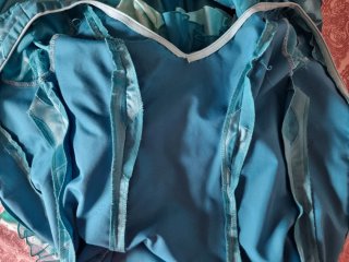 Vestido de flamenca azul talla S