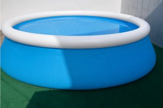 Piscina Hinchable 153x40 cm Azul y Blanca