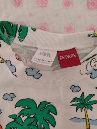 Camiseta Zara Snoopy Verano