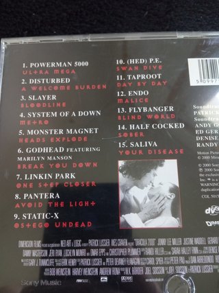 Dracula 2000 CD Banda Sonora Original