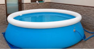 Piscina hinchable nueva 153x40 cm