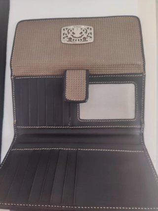 Monedero Billetero Piel Tous Beige