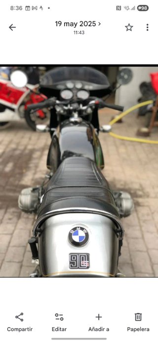 BMW R90S Moto Clásica