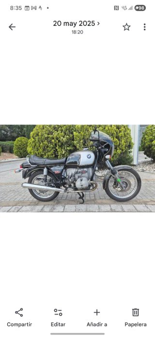 BMW R90S Moto Clásica