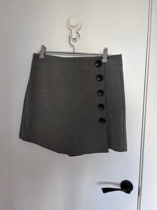 Falda pantalón Stradivarius Talla M Gris