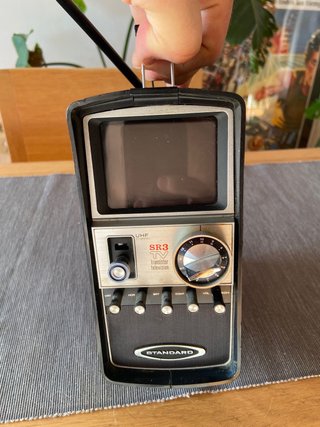 TV Portátil Standard SR3 UHF Transistor