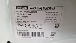 Lavadora Samsung 9kg 1400rpm Nueva con tara.