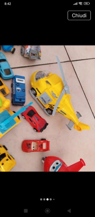 Lotto macchinine e giochi per bambini