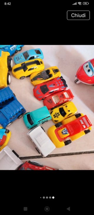 Lotto macchinine e giochi per bambini