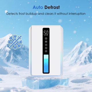 CURVAOP - Deshumidificador eléctrico de 2,5 L