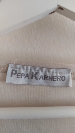Pepa Karnero Camiseta Manga 3/4 Talla Única