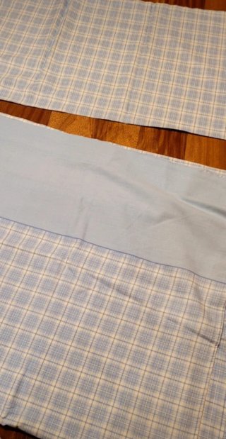Juego de sábanas a cuadros