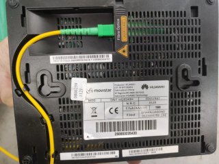 Router Movistar fibra óptica Huawei