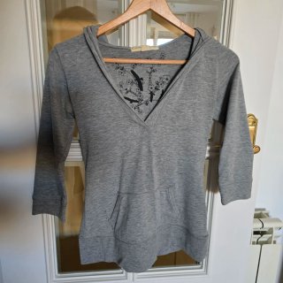 Sudadera Sfera Gris Talla S
