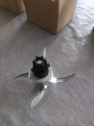NUEVAS. Lote de 3 cuchillas para Thermomix TM31.