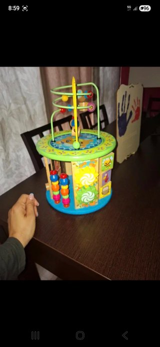 Juego de mesa de madera educativo