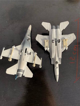 Aviones caza F15 y F16