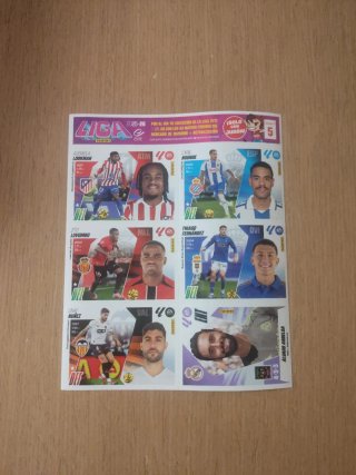 Cromos Liga Este 2025-26 1 y 2 y actualizaciones.