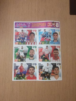 Cromos Liga Este 2025-26 1 y 2 y actualizaciones.