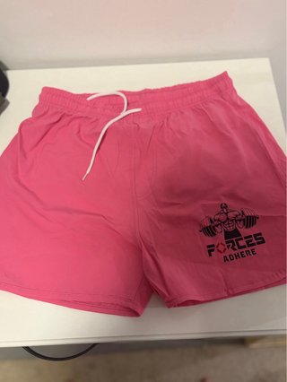 Bañador corto rosa