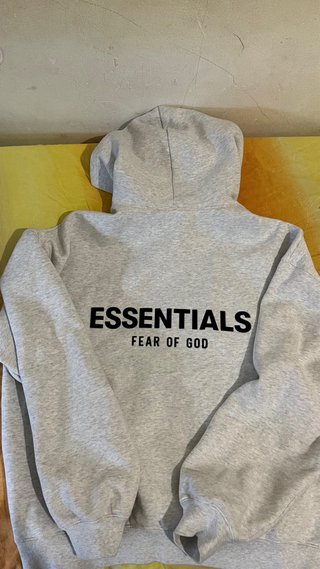 Felpa Essentials Grigia Taglia M ma veste L