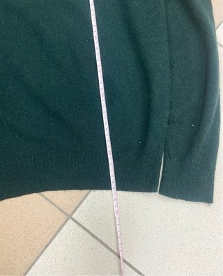 Jersey GANT Verde Cuello Pico Talla L
