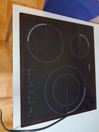 Placa de inducción Zanussi
