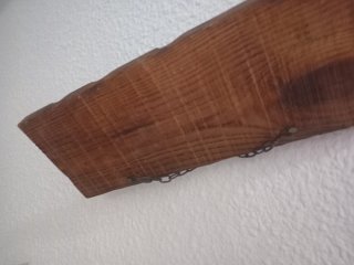 Colgador de madera Ave Maria