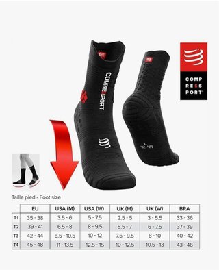 Calcetines Compressport Pro Racing Trail 42-44 EU