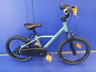 Bicicleta Niños 16 Pulgadas 4-6 Años Discover 900 Verde