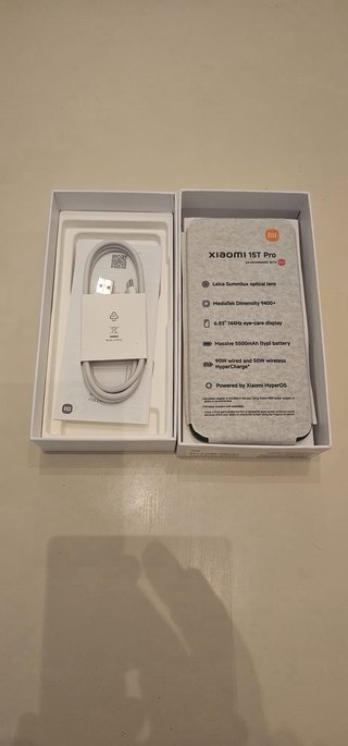 Xiaomi 15T Pro Gris + Funda y Cargador