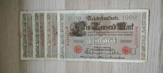 43 Billetes del Reichsbanknote