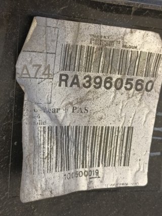 PARAGOLPES TRASERO VOLVO XC40 D4204T12