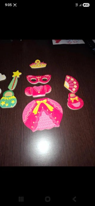 Juego de imanes para vestir