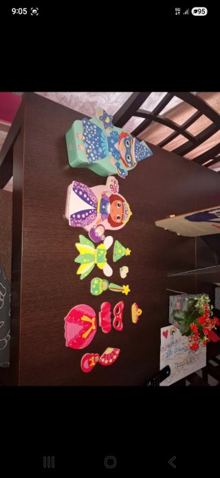 Juego de imanes para vestir