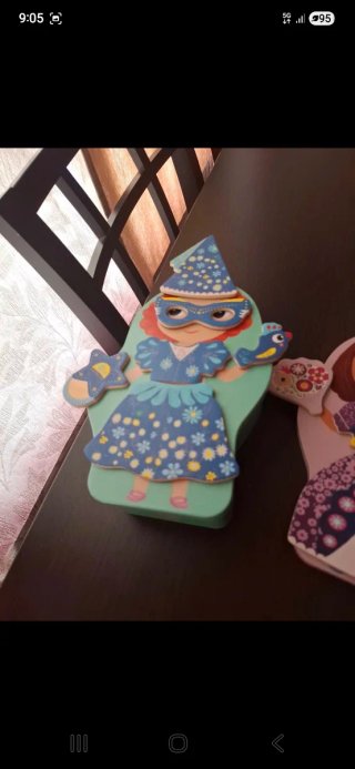 Juego de imanes para vestir
