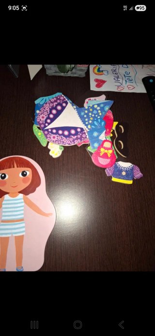 Juego de imanes para vestir