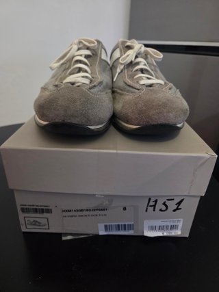 Scarpe Hogan Olympia 3000 H Flock Grigio Bianco